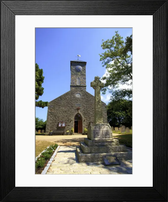 Framed Print : St. Peters Church, Sark, Channel Islands, United Kingdom Framed Print : St. Peters Church, Sark, Channel Islands, United Kingdom
