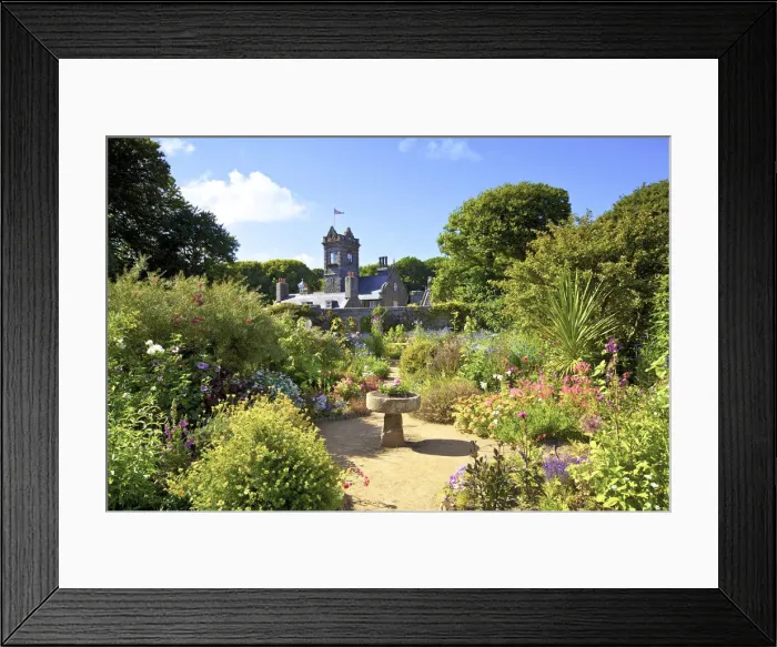 Framed Print : La Seigneurie And Garden, Sark, Channel Islands, United Kingdom Framed Print : La Seigneurie And Garden, Sark, Channel Islands, United Kingdom