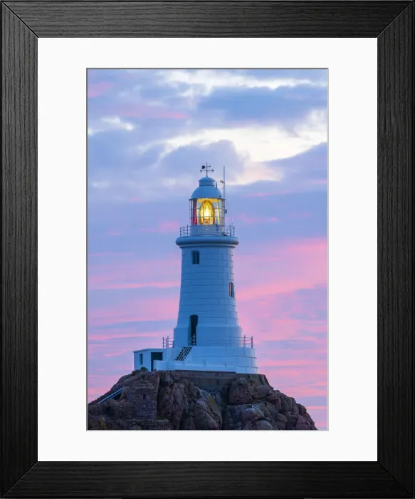 Framed Print : United Kingdom, Channel Islands, Jersey, Corbiere Lighthouse Framed Print : United Kingdom, Channel Islands, Jersey, Corbiere Lighthouse