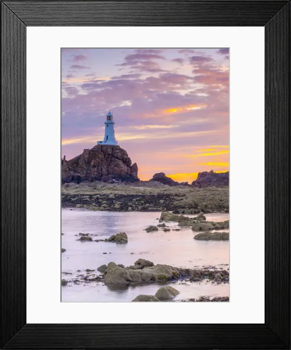 Framed Print : United Kingdom, Channel Islands, Jersey, Corbiere Lighthouse Framed Print : United Kingdom, Channel Islands, Jersey, Corbiere Lighthouse
