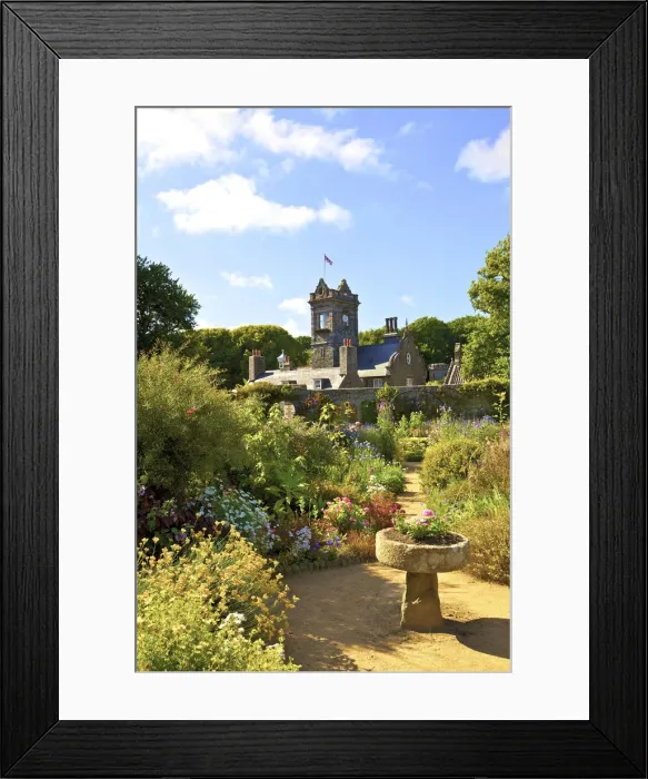 Framed Print : La Seigneurie And Garden, Sark, Channel Islands, United Kingdom Framed Print : La Seigneurie And Garden, Sark, Channel Islands, United Kingdom