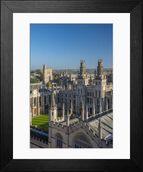 Framed Print : UK, England, Oxfordshire, Oxford, University of Oxford, All Souls College Framed Print : UK, England, Oxfordshire, Oxford, University of Oxford, All Souls College