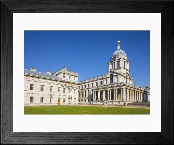 Framed Print : Royal Naval College, Greenwich, London, England, UK Framed Print : Royal Naval College, Greenwich, London, England, UK
