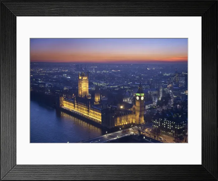 Framed Print : Houses of Parliament, London, England Framed Print : Houses of Parliament, London, England