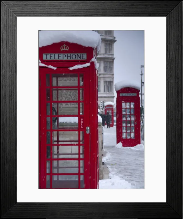 Framed Print : UK, England, London, Parliament Square, Telephone Boxes Framed Print : UK, England, London, Parliament Square, Telephone Boxes