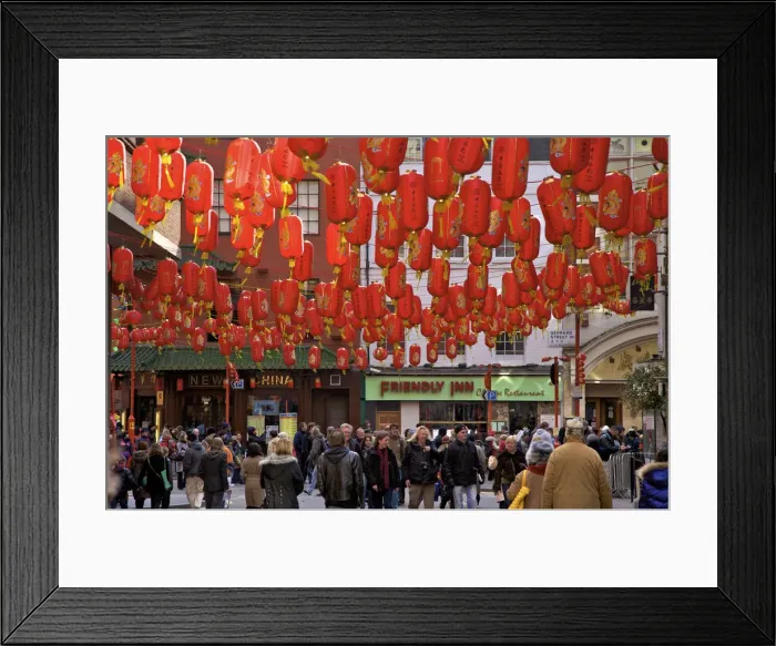 Framed Print : Chinatown, London, England, UK Framed Print : Chinatown, London, England, UK