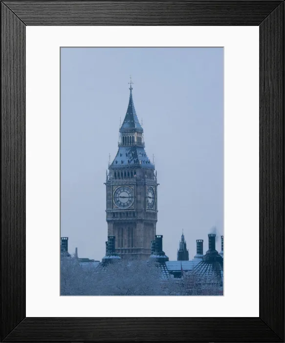 Framed Print : UK, England, London, Big Ben Framed Print : UK, England, London, Big Ben