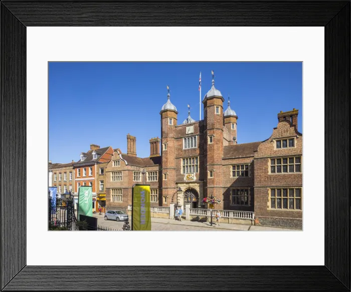 Framed Print : High Street, Guildford, Surrey, England, UK Framed Print : High Street, Guildford, Surrey, England, UK