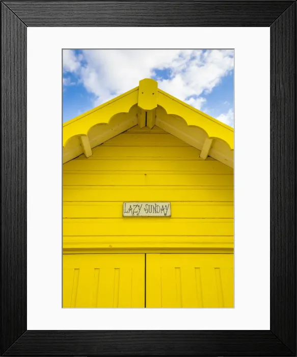 Framed Print : Beach huts, Sheringham, Norfolk, England, UK Framed Print : Beach huts, Sheringham, Norfolk, England, UK