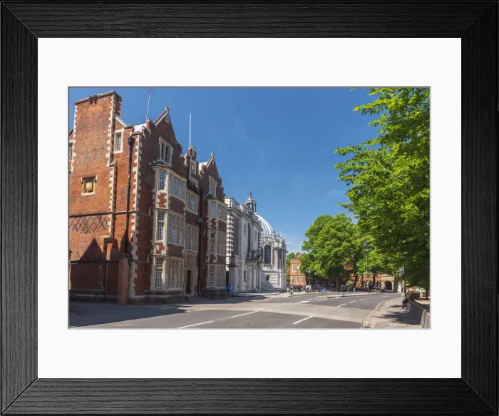 Framed Print : UK, England, Berkshire, Eton, High Street, Eton College, Durnford House, School Hall Framed Print : UK, England, Berkshire, Eton, High Street, Eton College, Durnford House, School Hall