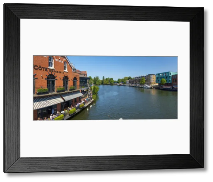 Framed Print : UK, England, Berkshire, Eton and Windsor, River Thames Framed Print : UK, England, Berkshire, Eton and Windsor, River Thames