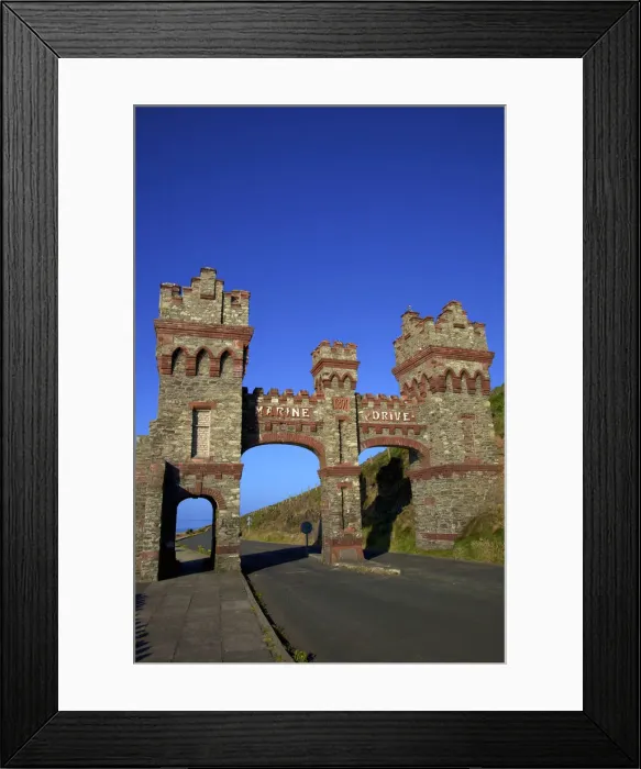Framed Print : Marine Drive Gatehouse, Douglas Head, Douglas, Isle of Man Framed Print : Marine Drive Gatehouse, Douglas Head, Douglas, Isle of Man