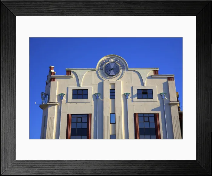 Framed Print : Art Deco Style Building, Douglas, Isle of Man Framed Print : Art Deco Style Building, Douglas, Isle of Man