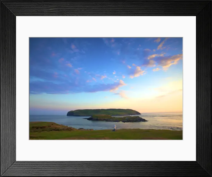 Framed Print : The Sound and Calf of Man, Port St Mary, Isle of Man Framed Print : The Sound and Calf of Man, Port St Mary, Isle of Man
