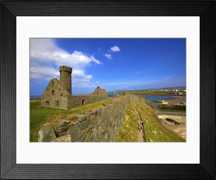 Framed Print : Original Peel Cathedral, Peel Castle, St. Patricks Isle, Isle of Man Framed Print : Original Peel Cathedral, Peel Castle, St. Patricks Isle, Isle of Man