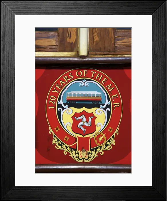 Framed Print : Manx Electric Railway, Ramsey, Isle of Man Framed Print : Manx Electric Railway, Ramsey, Isle of Man
