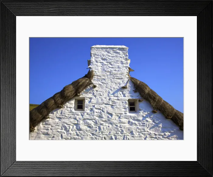 Framed Print : Traditional House, Cregneash, Isle of Man Framed Print : Traditional House, Cregneash, Isle of Man