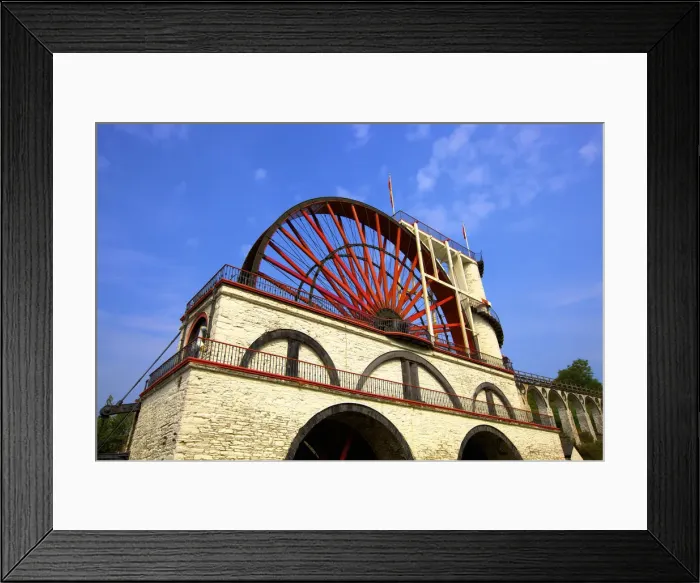 Framed Print : Laxey Wheel, Laxey, Isle of Man Framed Print : Laxey Wheel, Laxey, Isle of Man