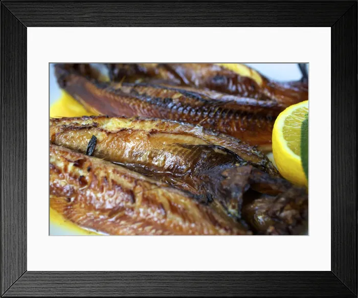 Framed Print : Kippers, Isle of Man Framed Print : Kippers, Isle of Man