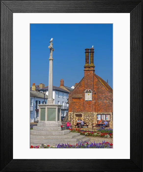 Framed Print : UK, England, Suffolk, Aldeburgh, Aldeburgh Moot Hall Framed Print : UK, England, Suffolk, Aldeburgh, Aldeburgh Moot Hall