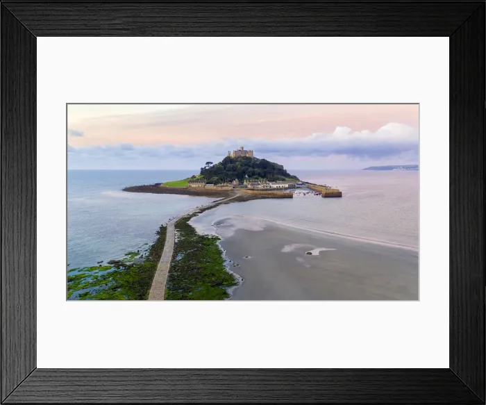 Framed Print : United Kingdom, Cornwall, Marazion, St. Michaels Mount Framed Print : United Kingdom, Cornwall, Marazion, St. Michaels Mount
