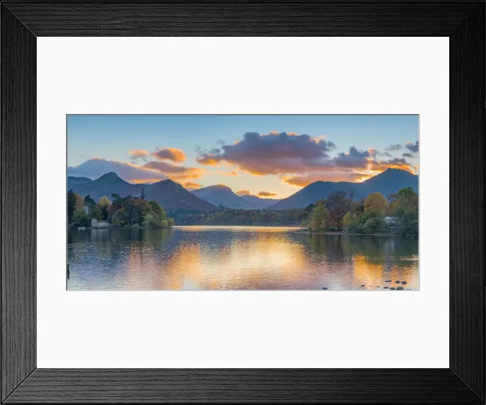 Framed Print : UK, England, Cumbria, Lake District, Keswick, Derwentwater Framed Print : UK, England, Cumbria, Lake District, Keswick, Derwentwater