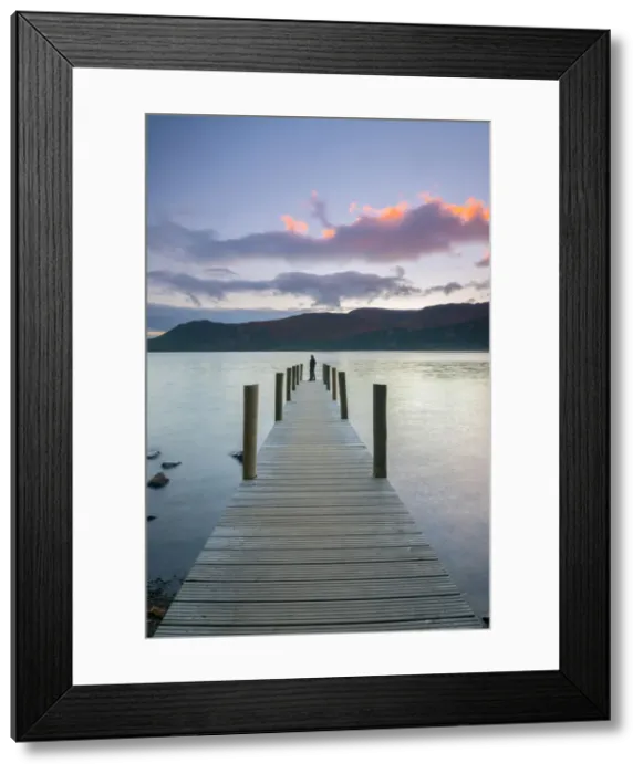 Framed Print : UK, England, Cumbria, Lake District, Derwentwater, High Brandelhow Landing Framed Print : UK, England, Cumbria, Lake District, Derwentwater, High Brandelhow Landing
