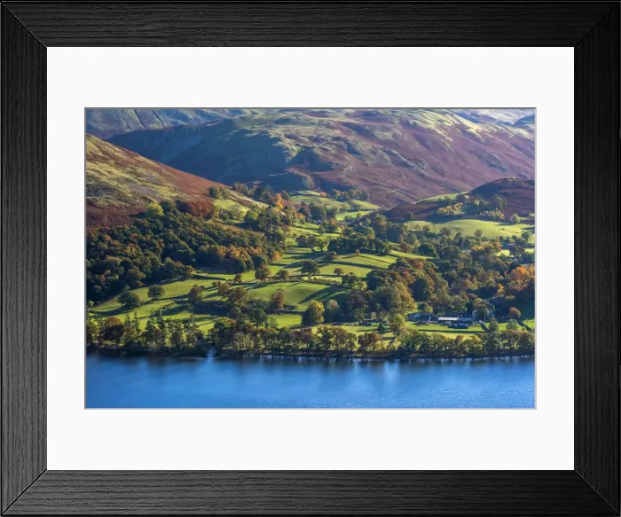 Framed Print : UK, England, Cumbria, Lake District, Ullswater Framed Print : UK, England, Cumbria, Lake District, Ullswater