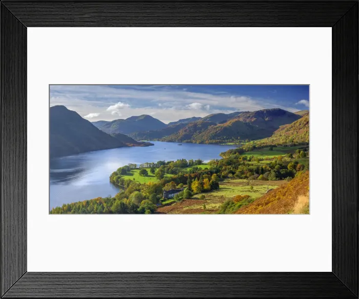 Framed Print : UK, England, Cumbria, Lake District, Ullswater Framed Print : UK, England, Cumbria, Lake District, Ullswater