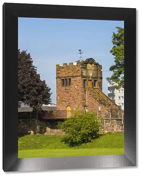 United Kingdom, England, Cheshire, Chester, Tower on the Roman Walls