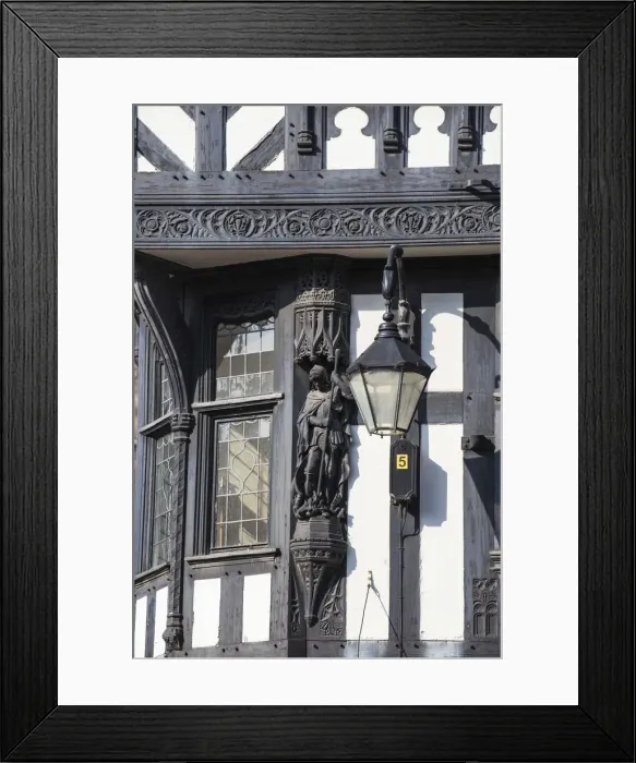 Framed Print : United Kingdom, England, Cheshire, Chester, Tudor buildings on Eastgate Street Framed Print : United Kingdom, England, Cheshire, Chester, Tudor buildings on Eastgate Street