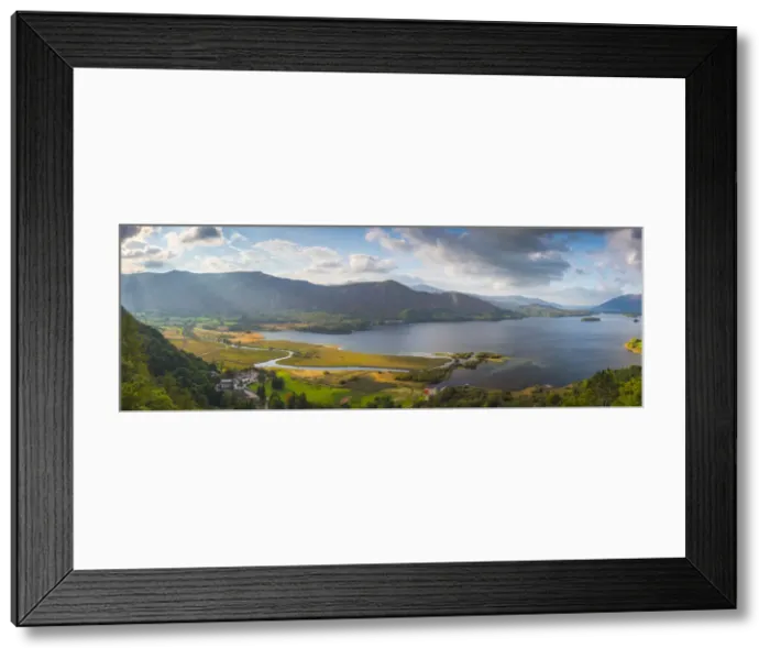 Framed Print : UK, England, Cumbria, Lake District, Derwentwater Framed Print : UK, England, Cumbria, Lake District, Derwentwater