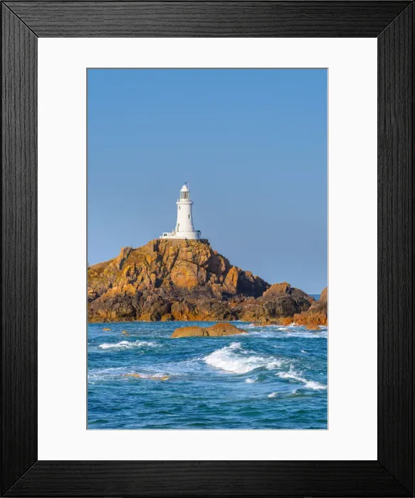 Framed Print : United Kingdom, Channel Islands, Jersey, Corbiere Lighthouse Framed Print : United Kingdom, Channel Islands, Jersey, Corbiere Lighthouse