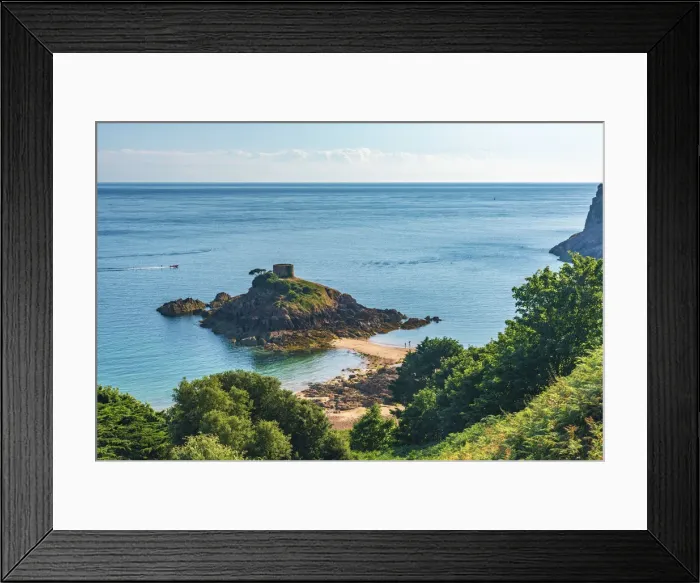 Framed Print : United KIngdom, Channel Islands, Jersey, Portelet Beach Framed Print : United KIngdom, Channel Islands, Jersey, Portelet Beach