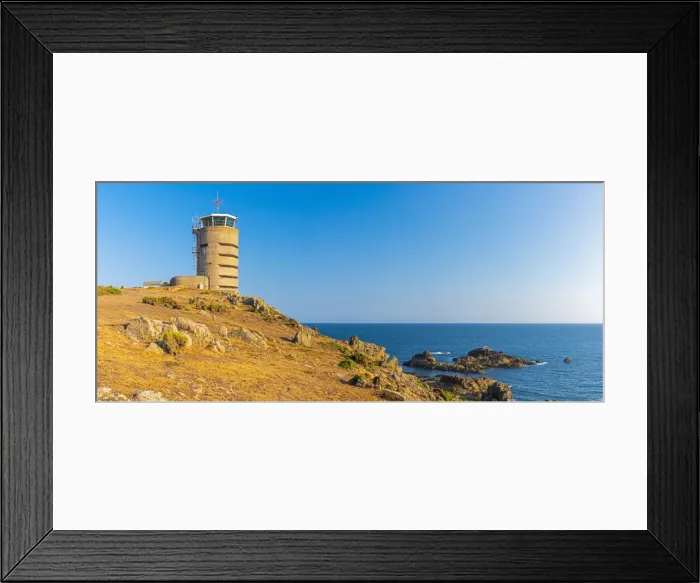 Framed Print : UK, Channel Islands, Jersey, MP2 Tower, World War Two German Observation and Range-Finding Framed Print : UK, Channel Islands, Jersey, MP2 Tower, World War Two German Observation and Range-Finding