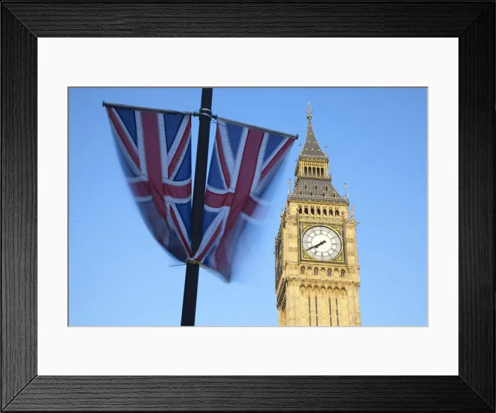 Framed Print : Big Ben, Houses of Parliament, London, England, UK