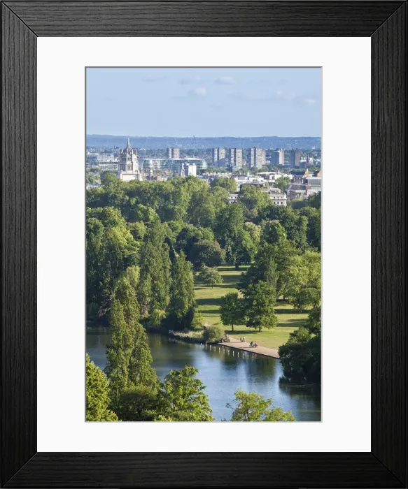 Framed Print : Hyde Park, London, England, UK Framed Print : Hyde Park, London, England, UK