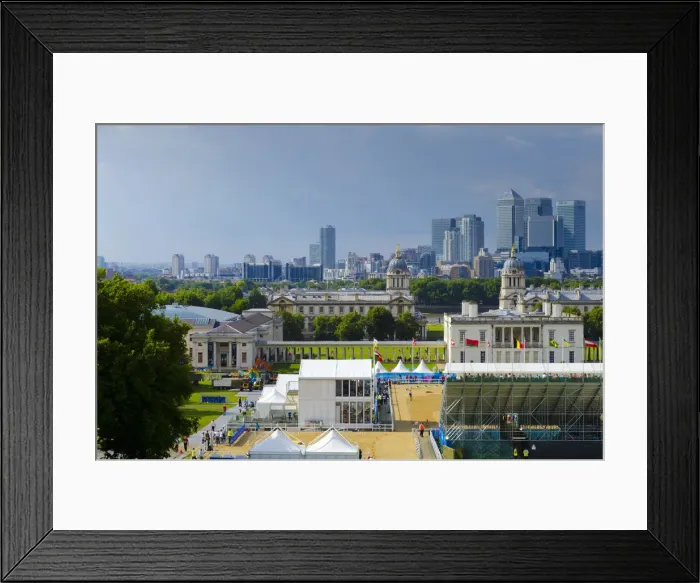 Framed Print : UK, England, London, Greenwich Park, London Olympic 2012 Equestrian and Modern Pentathalon Framed Print : UK, England, London, Greenwich Park, London Olympic 2012 Equestrian and Modern Pentathalon