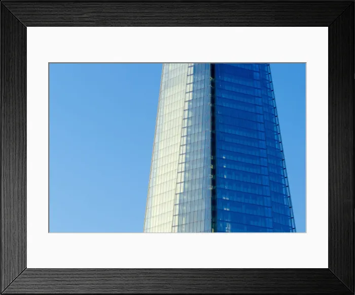 Framed Print : UK, England, London, The Shard skyscraper (by Renzo Piano) at London Bridge Framed Print : UK, England, London, The Shard skyscraper (by Renzo Piano) at London Bridge