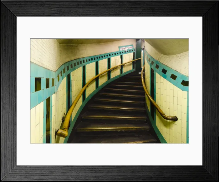 Framed Print : UK, England, London, Russell Square Underground Station Framed Print : UK, England, London, Russell Square Underground Station