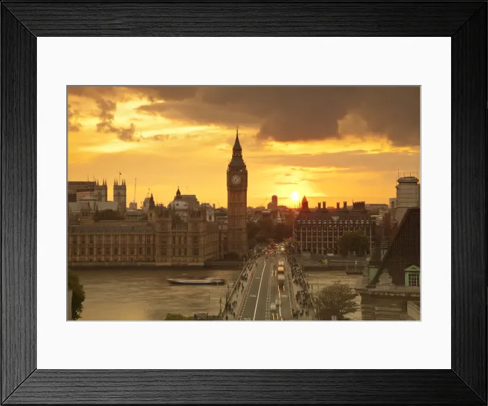 Framed Print : Big Ben, Houses of Parliament and Westminster Bridge, London, England, UK Framed Print : Big Ben, Houses of Parliament and Westminster Bridge, London, England, UK