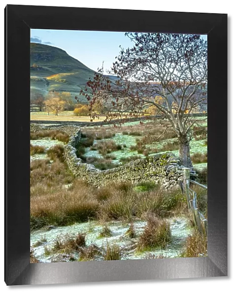 UK, Cumbria, Lake District, Keswick, Castlerigg Fell in background