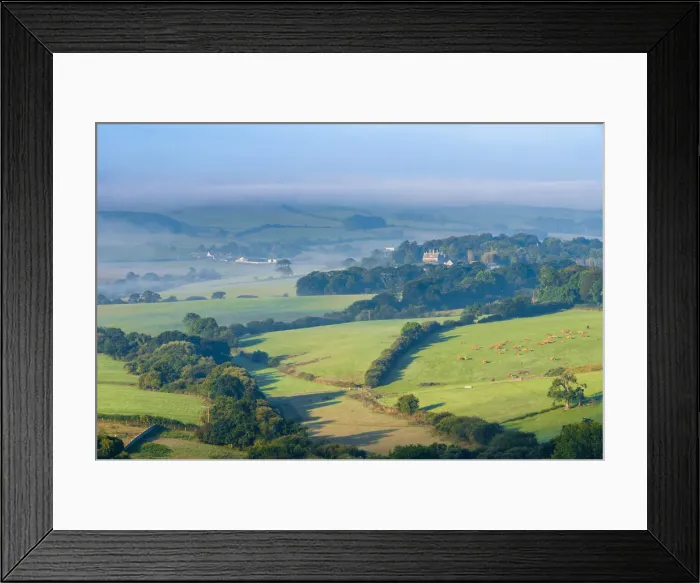 Framed Print : UK, England, Dorset, countryside near Corfe Castle Framed Print : UK, England, Dorset, countryside near Corfe Castle