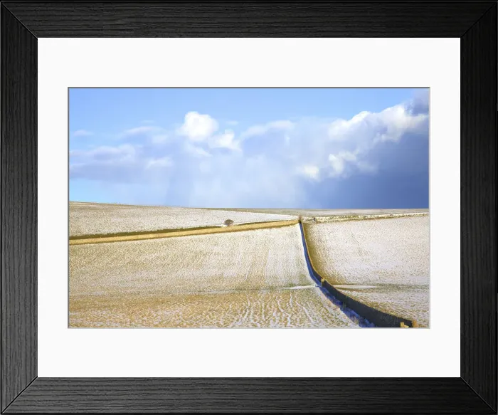 Framed Print : Snow Covered South Downs Farm Land, East Dean, East Sussex, United Kingdom Framed Print : Snow Covered South Downs Farm Land, East Dean, East Sussex, United Kingdom