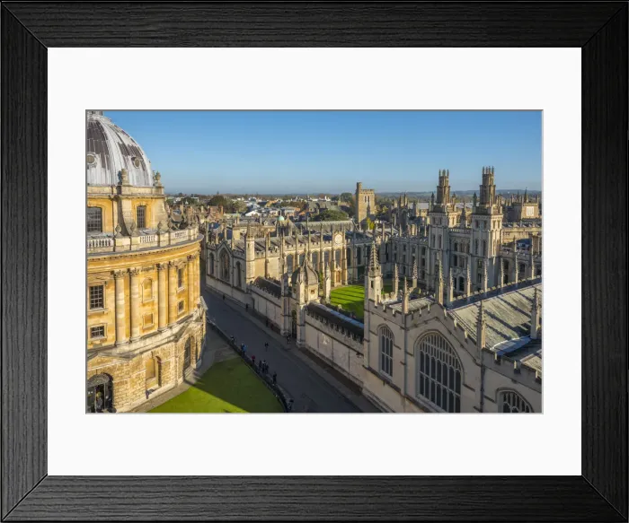 Framed Print : UK, England, Oxfordshire, Oxford, University of Oxford, Radcliffe Camera