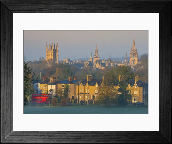 Framed Print : UK, England, Oxfordshire, Oxford, City skyline from South Park Framed Print : UK, England, Oxfordshire, Oxford, City skyline from South Park