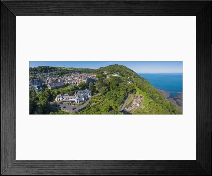 Framed Print : United Kingdom, England, Exmoor, Devon, Lynton