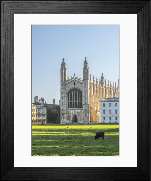 Framed Print : UK, England, Cambridge, The Backs, Kings College, Kings College Chapel Framed Print : UK, England, Cambridge, The Backs, Kings College, Kings College Chapel