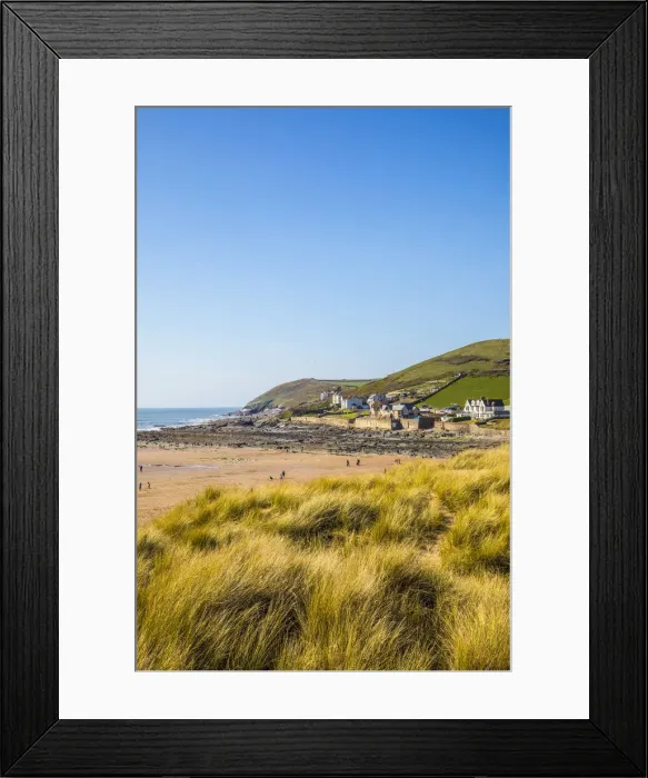 Framed Print : Beach at Croyde, Devon, England, UK Framed Print : Beach at Croyde, Devon, England, UK