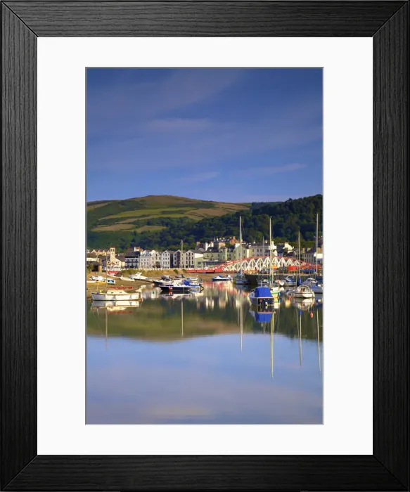 Framed Print : Ramsey Harbour, Ramsey, Isle of Man